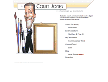 Tablet Screenshot of courtjones.com